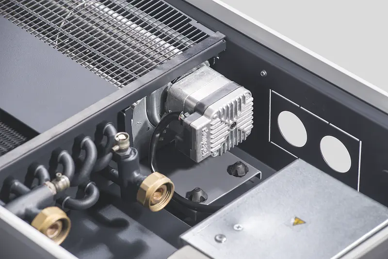 Befestigung Querstromventilator